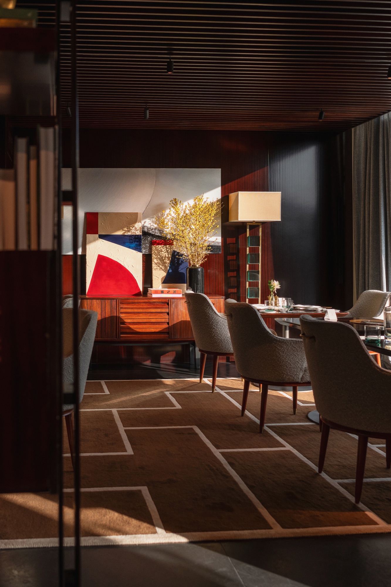 Caffè dell’Oro hospitality interior photographed by Nicco Leone