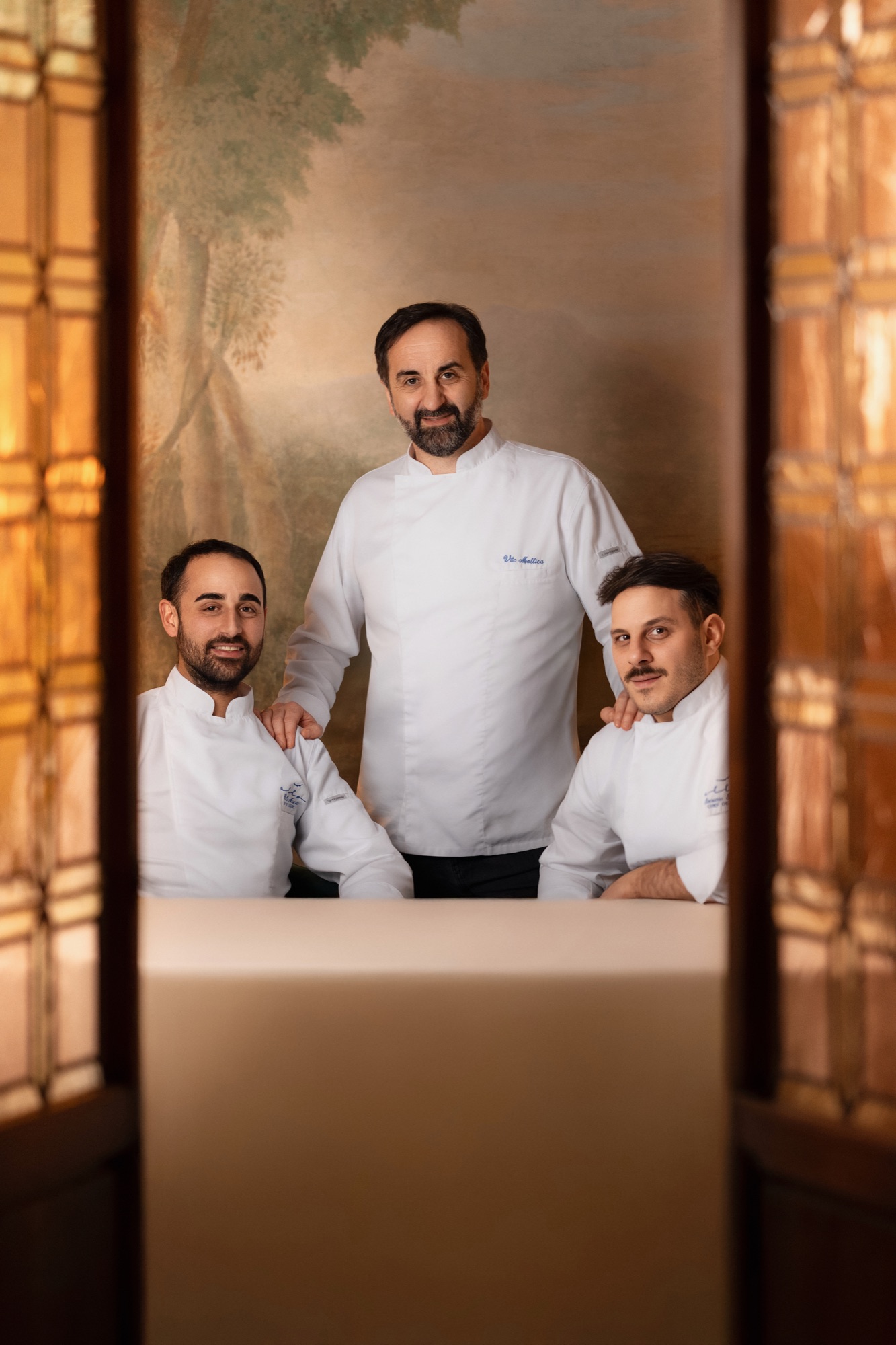 Chef Vito Mollica portrait by Nicco Leone